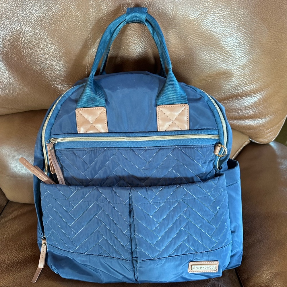 Skip hop diaper bag baby washable